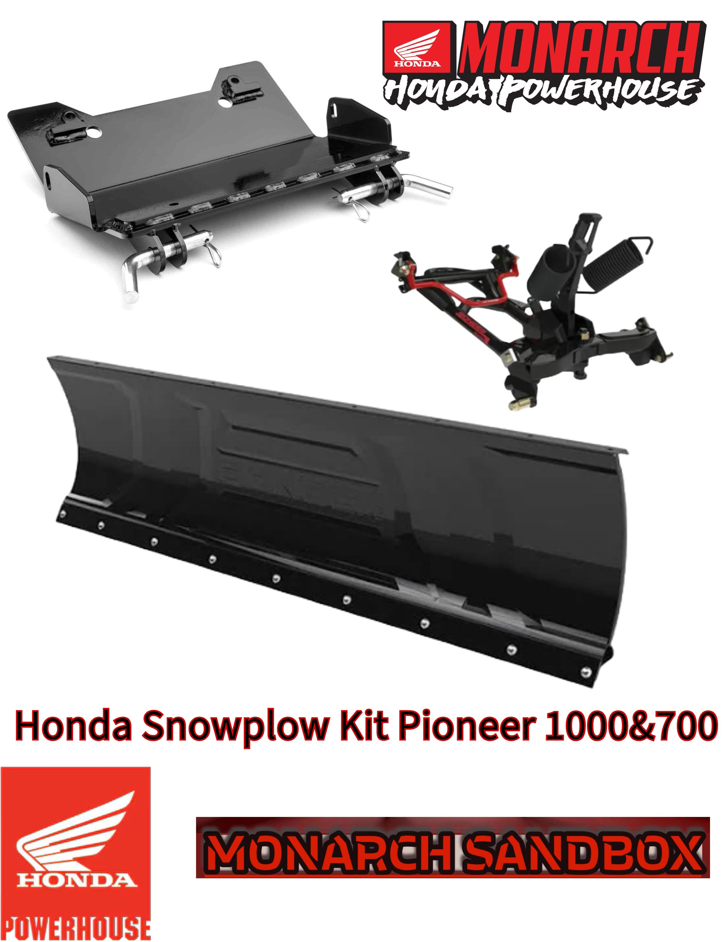 Honda Snowplow Kit Pioneer 1000&700