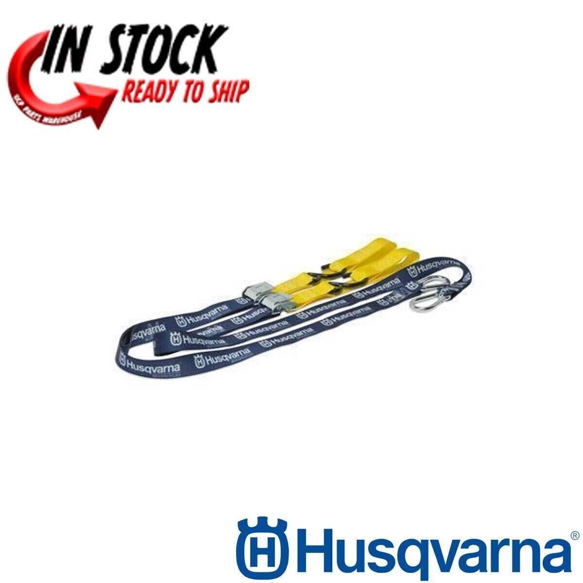 Husqvarna Soft Tie Downs with Carabiners