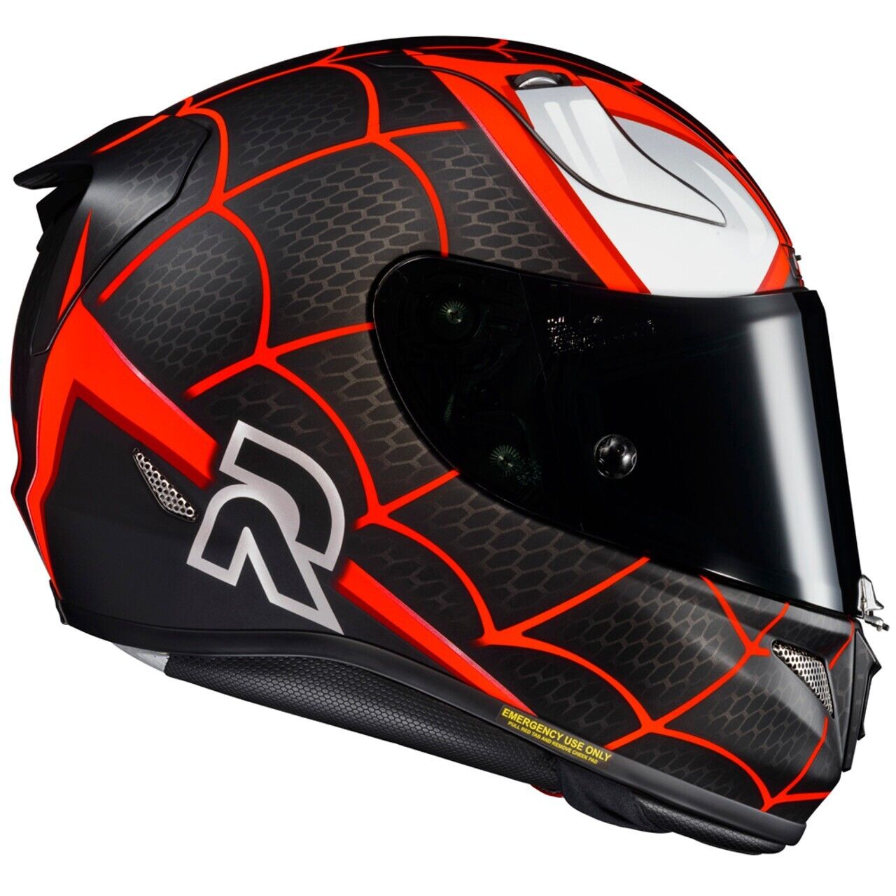 HJC RPHA 11 Pro Miles Morales Helmet Marvel Spiderman