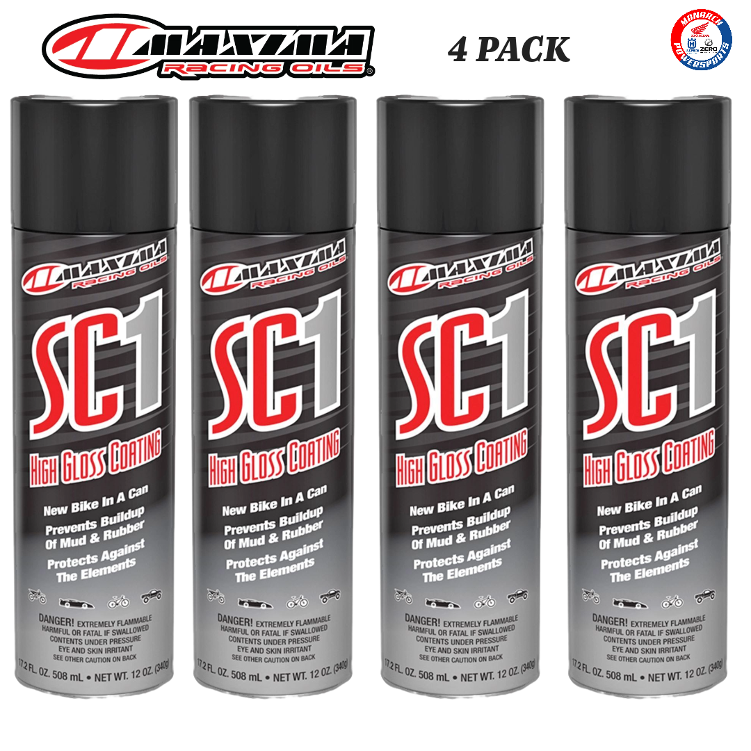 Maxima SC1 High Gloss Silicone Clear Coat 12oz 4-pack