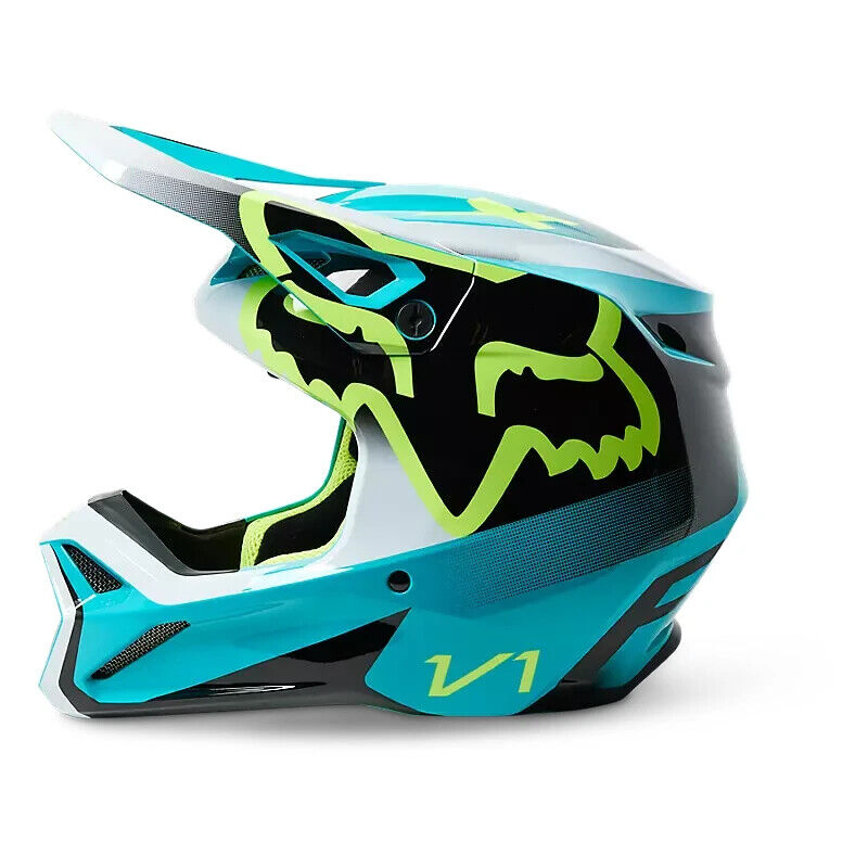 Fox Racing V1 Leed Helmet Teal