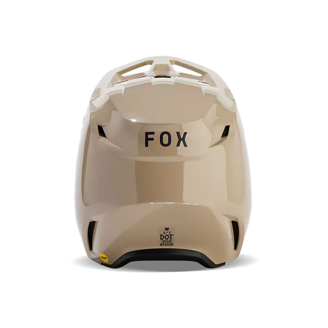 Fox Racing V1 Solid Taupe Helmet