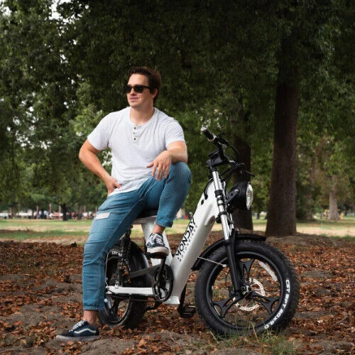 Monday Motorbikes Gateway 750w Electric Bike Storm Trooper White