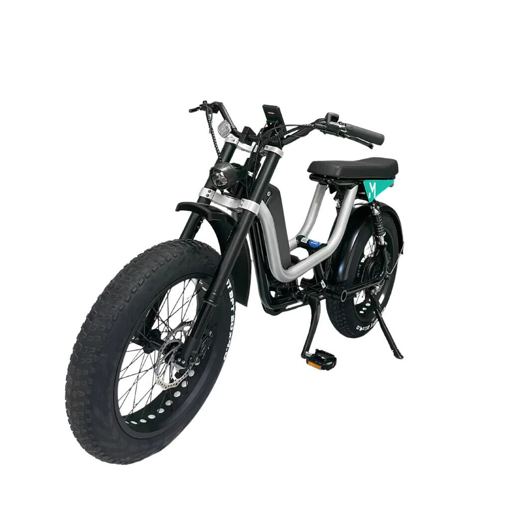 Monday Motorbikes Presidio 750W Electric Bike Teal/Midnight Black