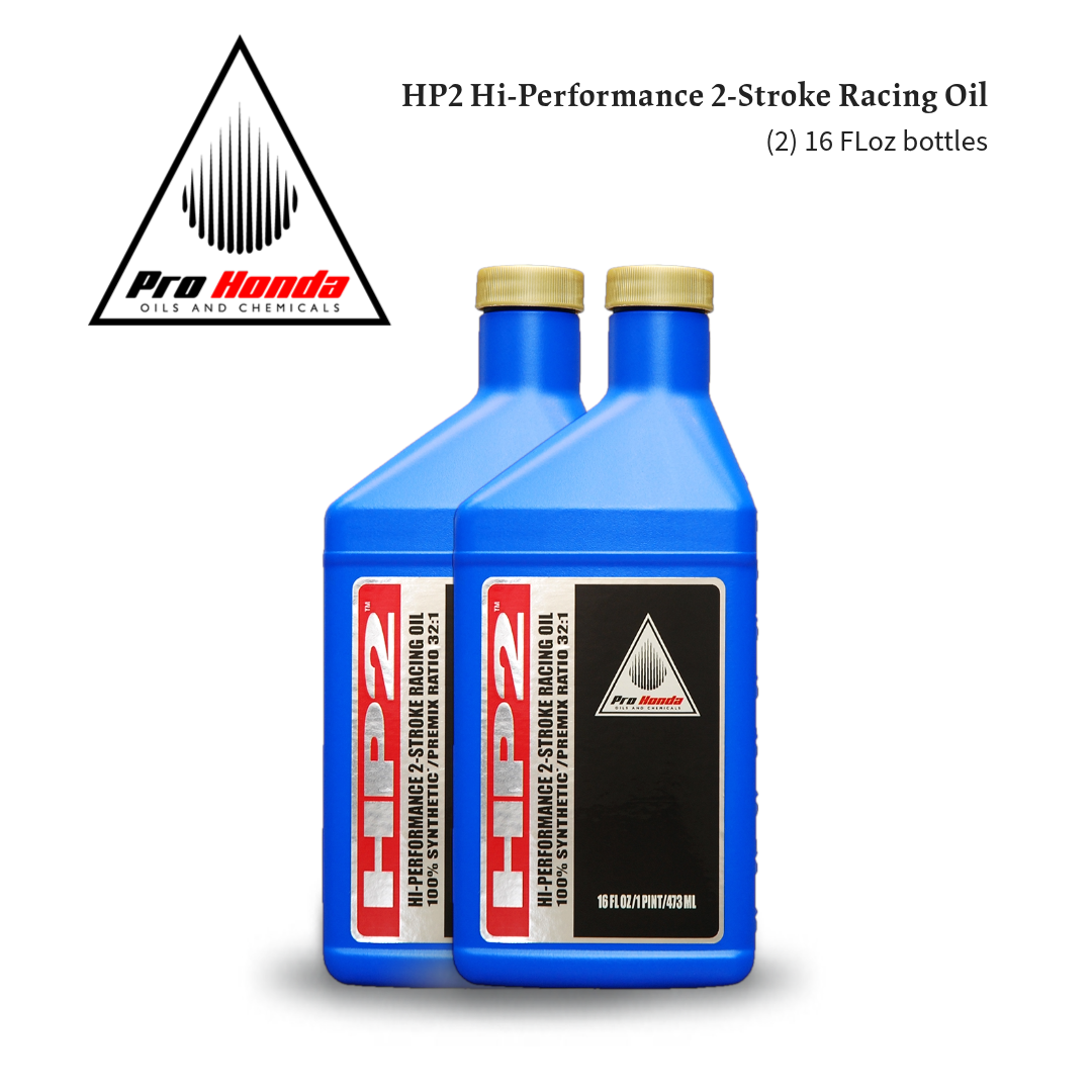 Honda HP2 Hi-Performance 2-Stroke 100% Synthetic Racing Oil (2 Pints)