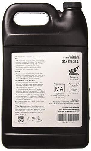 Honda GN4 10W-30 SJ 4 stroke Oil (1GAL)