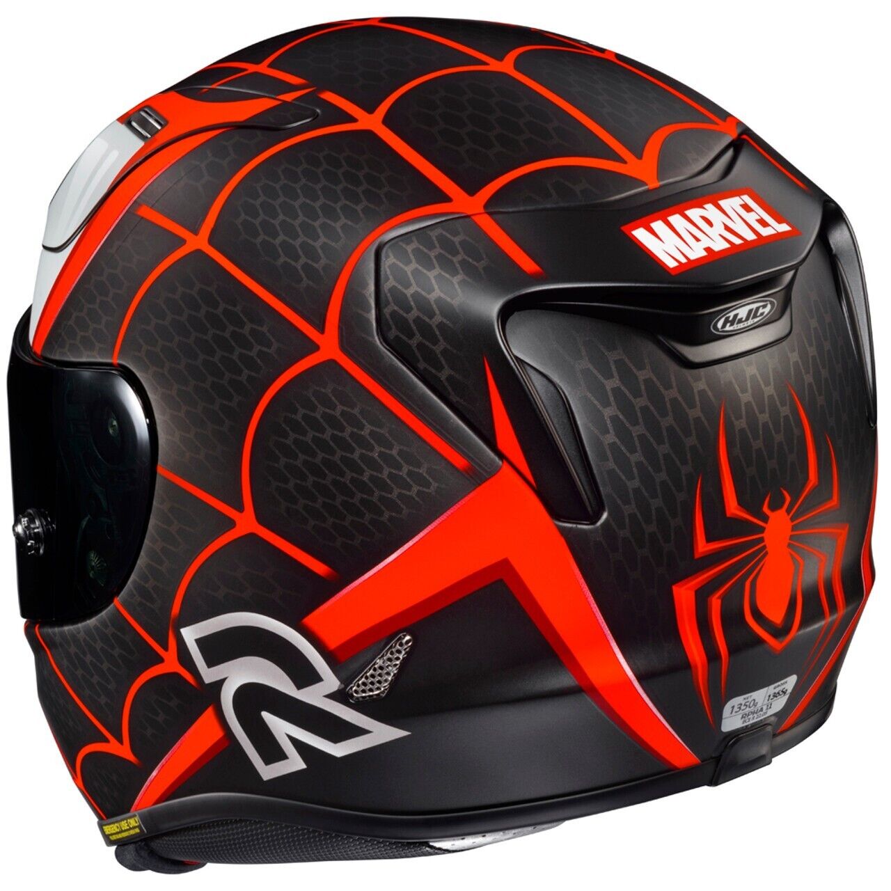 HJC RPHA 11 Pro Miles Morales Helmet Marvel Spiderman