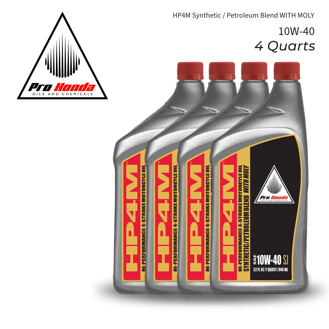 Honda HP4M 4-Stroke Synthetic Blend 10W-40 Oil (4QT)