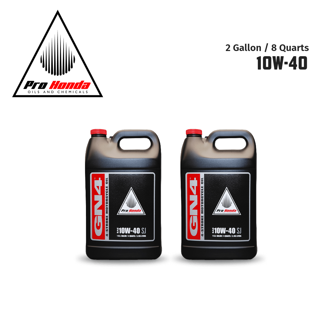 PRO HONDA OILS GN44-Stroke Motor Oil 10W40 2 Gallons