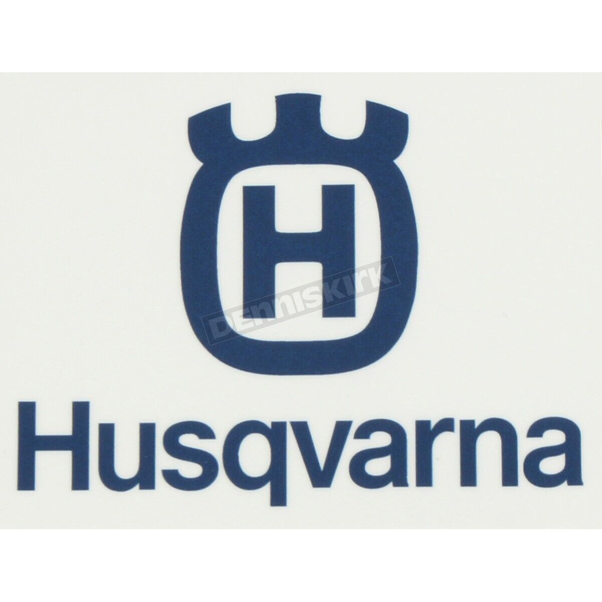 DCOR Visuals Husqvarna 12 in Squared Icon Decal