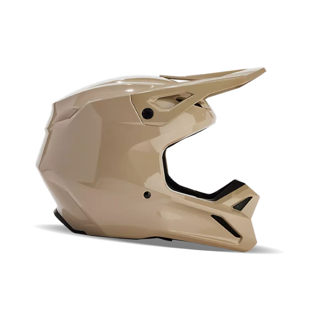 Fox Racing V1 Solid Taupe Helmet