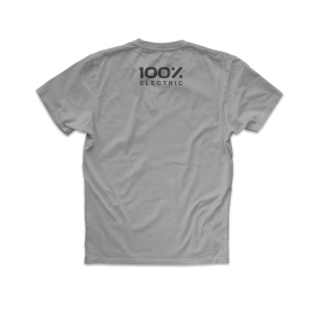 Zero Motorcycles Word Logo T-Shirt Light Gray