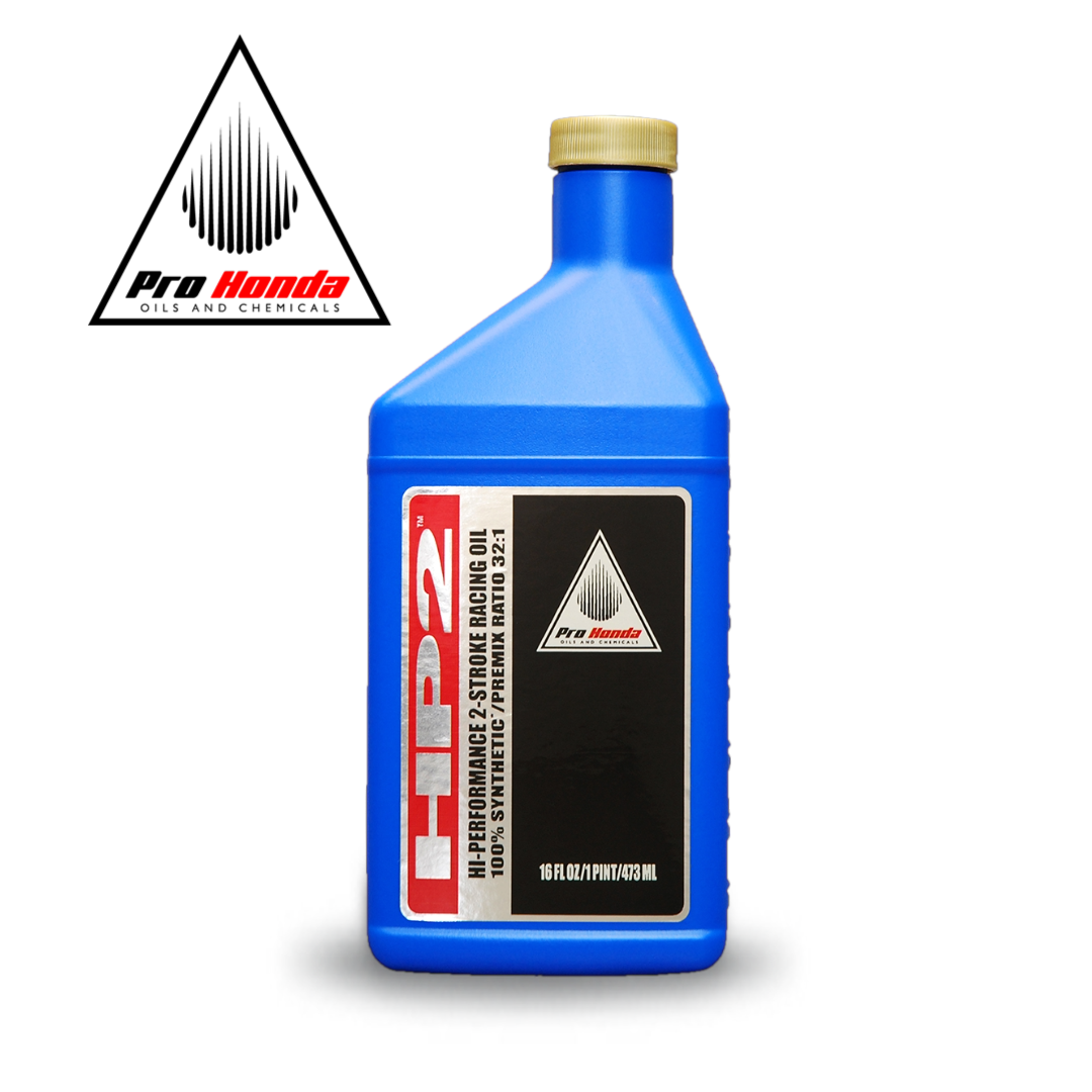 Honda HP2 Hi-Performance 2-Stroke 100% Synthetic Racing Oil (1 Pint)