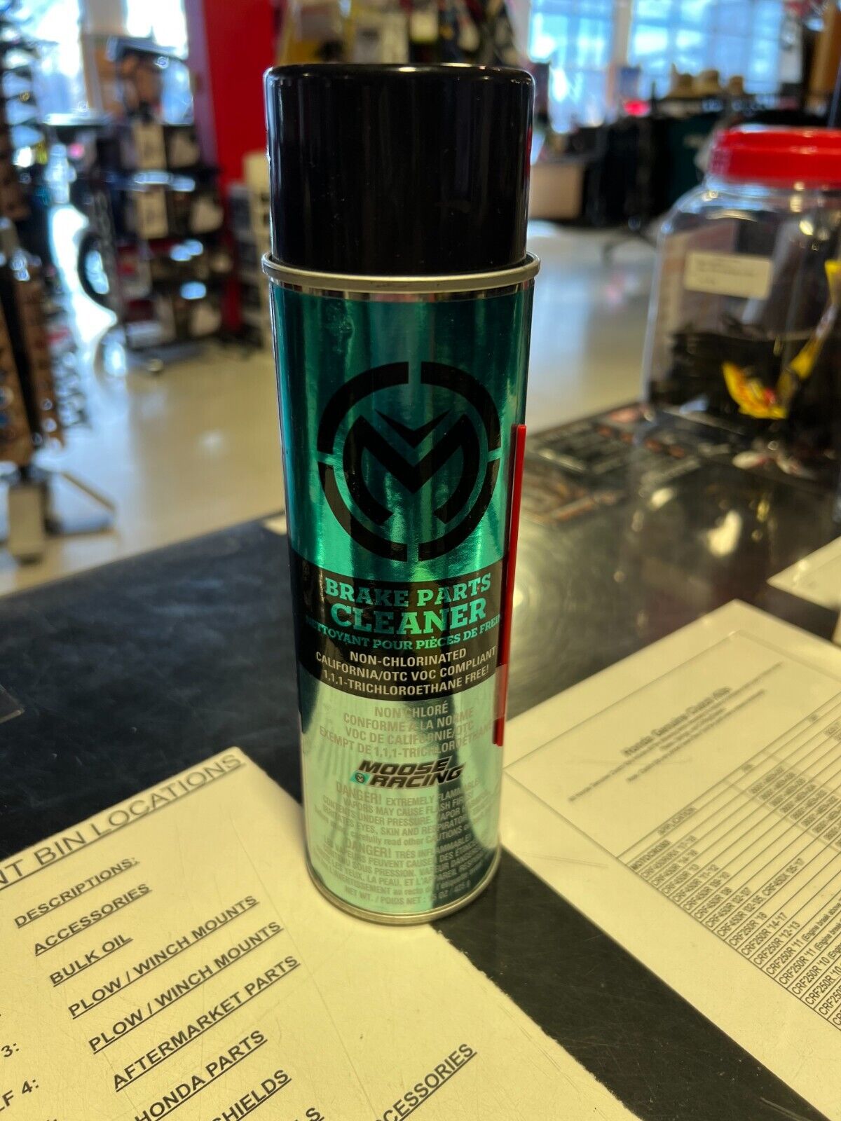 Moose Racing Brake Parts Cleaner