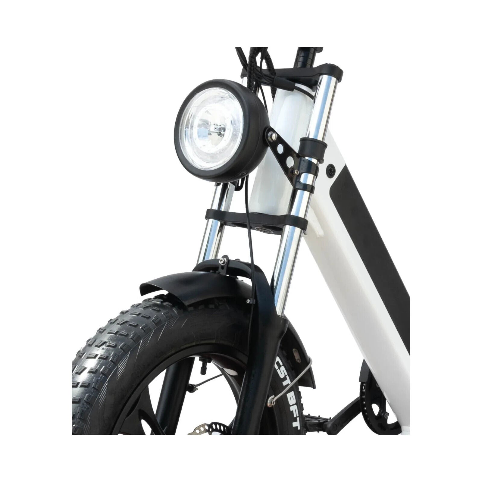 Monday Motorbikes Gateway 750w Electric Bike Storm Trooper White