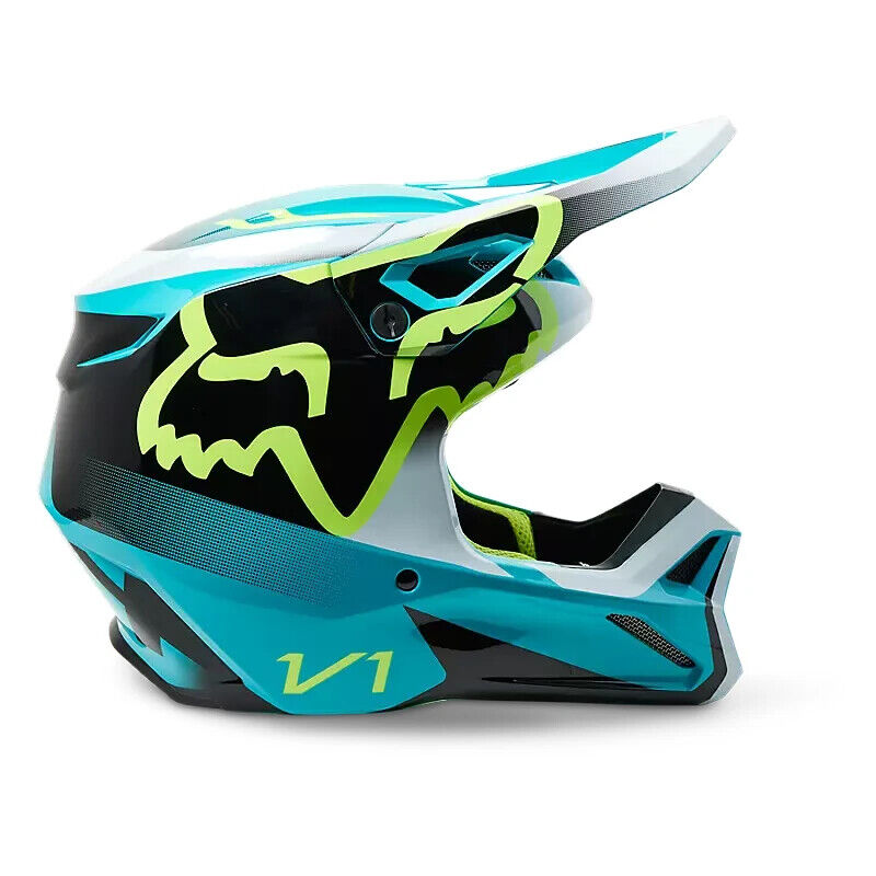 Fox Racing V1 Leed Helmet Teal