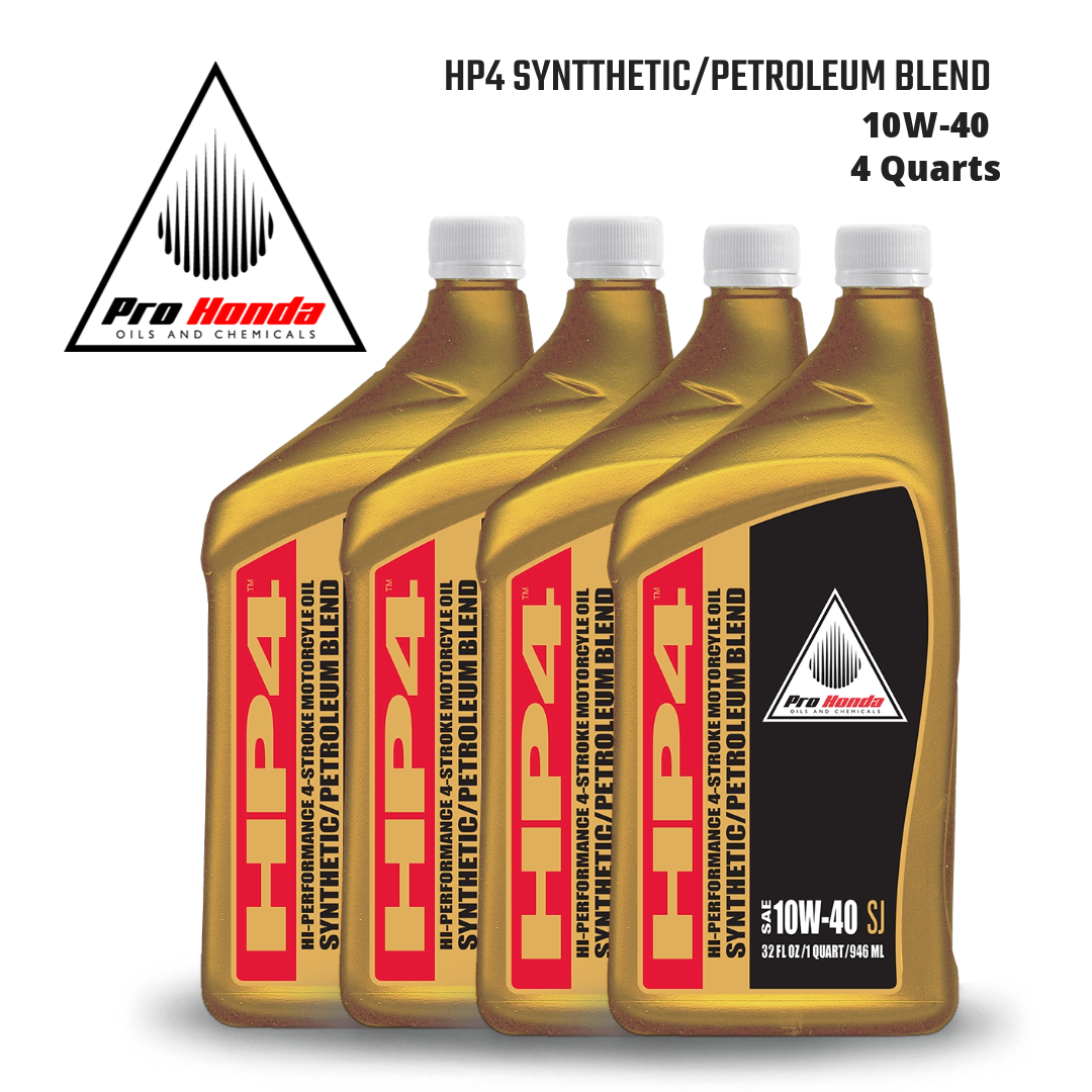 Honda HP4 Semi-Syn Oil 10W-40 4 Quarts