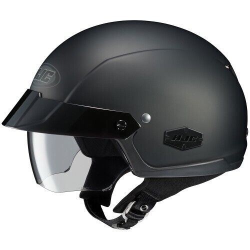 HJC IS-CRUISER Flat Black Half-Helmet