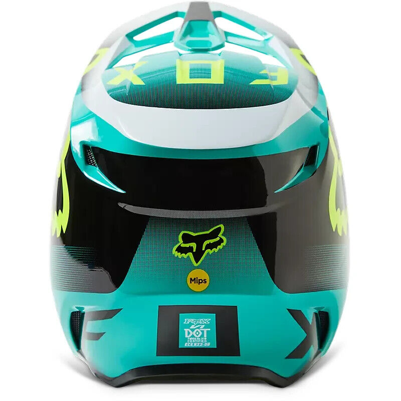 Fox Racing V1 Leed Helmet Teal