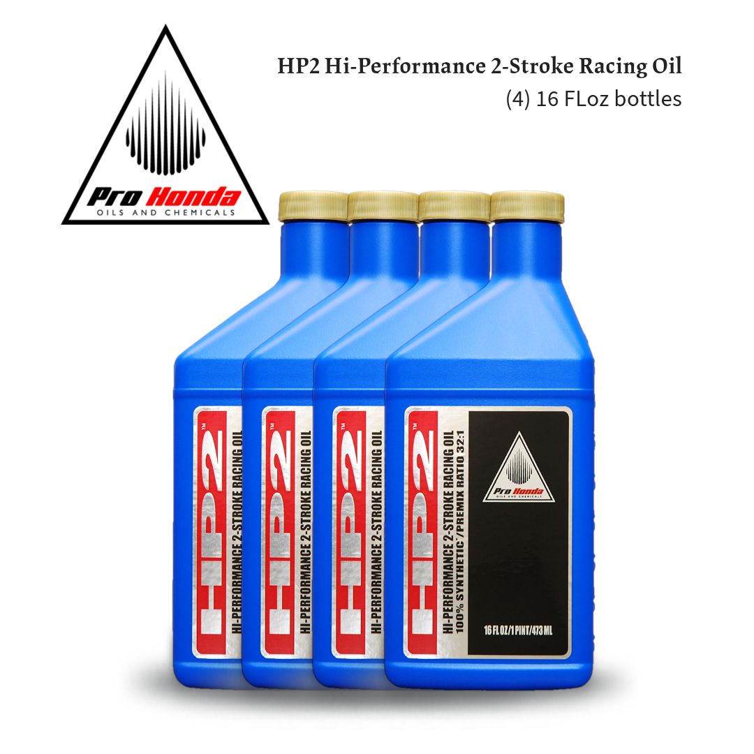 Honda HP2 Hi-Performance 2-Stroke 100% Synthetic Racing Oil (4 Pints)