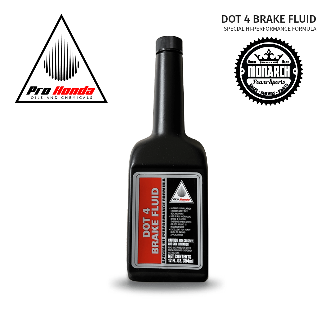 PRO HONDA DOT 4 Brake Fluid (12 FL OZ)