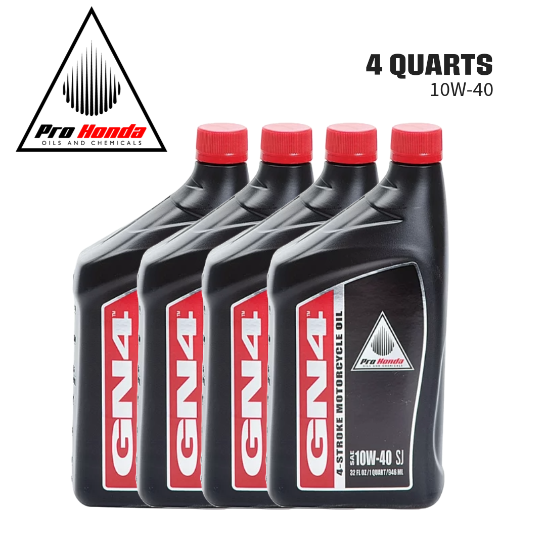 Honda GN4 10W-40 SJ 4 stroke oil (4QT)