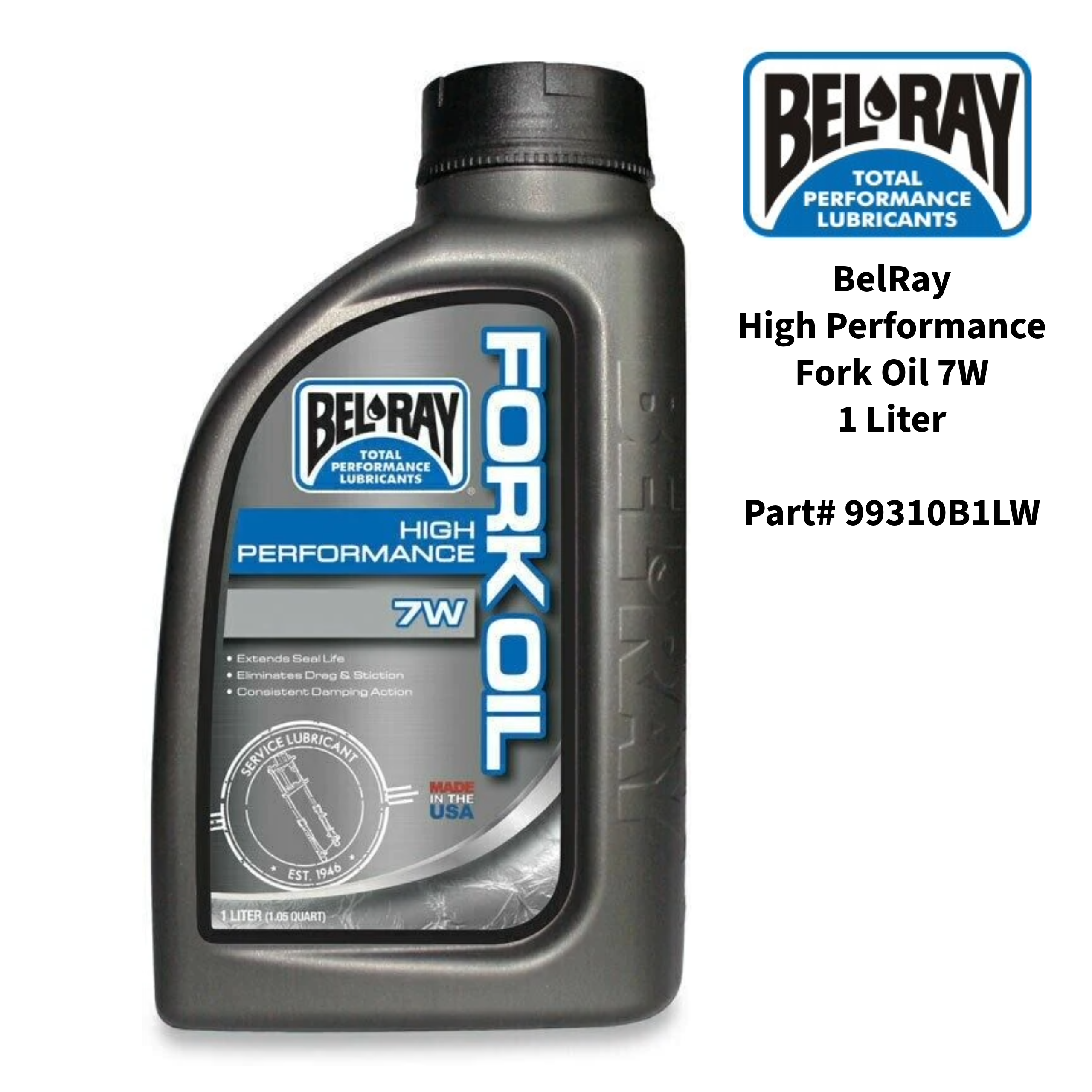 Bel-Ray High Performance Fork Oil 7W 1L