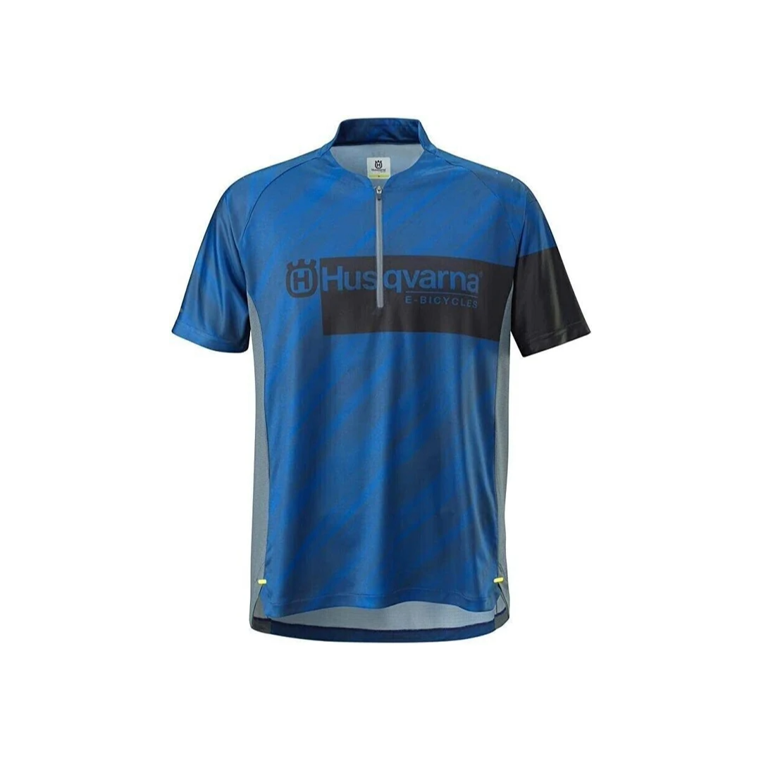 Husqvarna Discover Jersey 1/2 Zip Blue