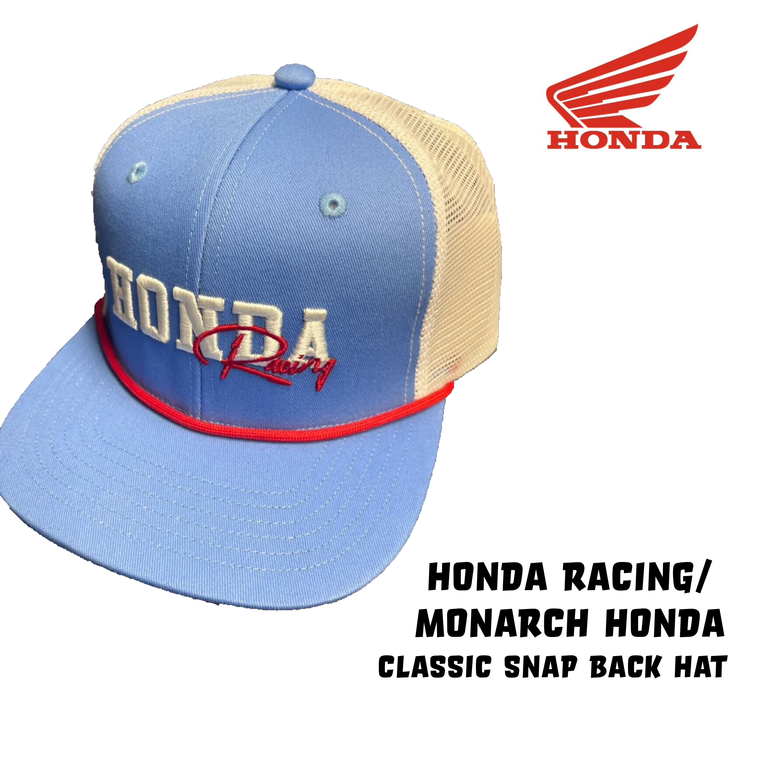 Honda Racing Classic Snap Back Hat