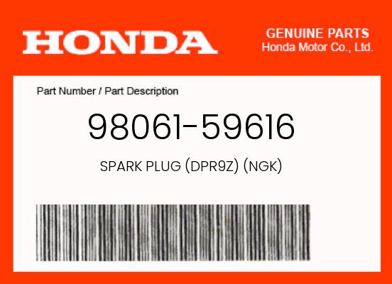 Honda Spark Plug DPR9Z