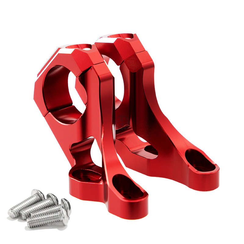 Handlebar Stem Direct Mount CNC Red 31.8mm