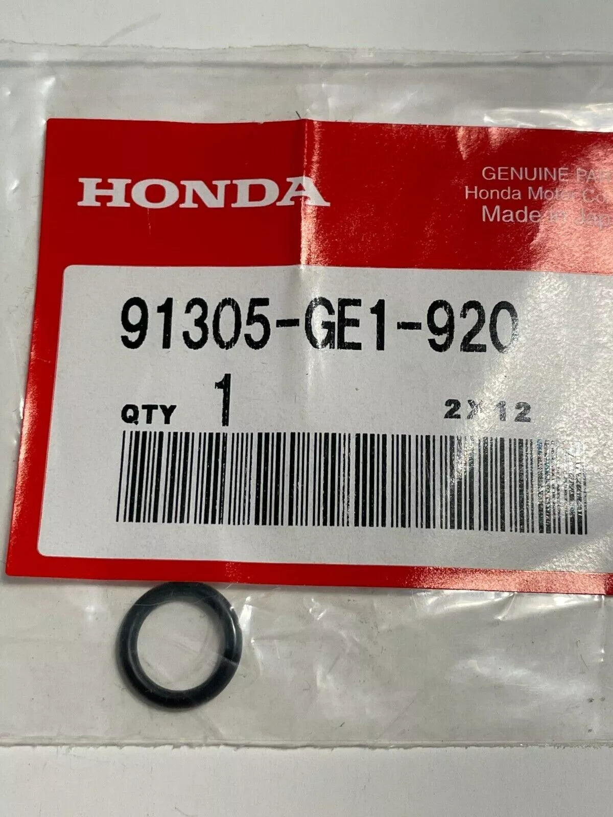 Honda Genuine Drain Plug O-Ring