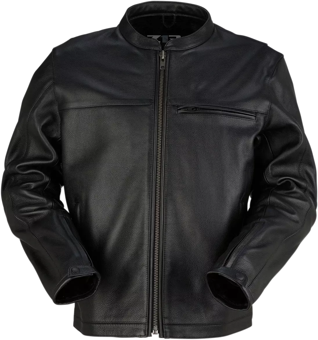 Z1R Munition Leather Jacket Black